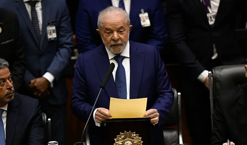 Para el nuevo presidente de Brasil, Lula da Silva, “fue la democracia la gran victoriosa" y la ultraderecha no pudo vencerlo. Foto: AFP Para el nuevo presidente de Brasil, Lula da Silva, “fue la democracia la gran victoriosa" y la ultraderecha no pudo vencerlo. Foto: AFP