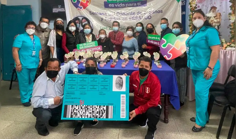 Receptores de órganos y sus familias se reencontraron. Foto: Rosita Quincho/Urpi. Receptores de órganos y sus familias se reencontraron. Foto: Rosita Quincho/Urpi.