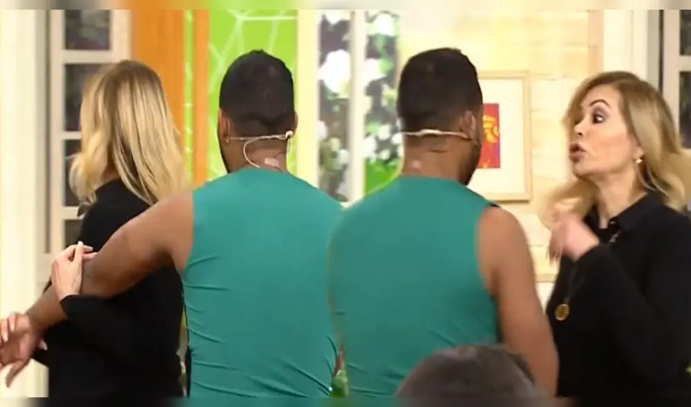 Gisela Valcárcel saca a la fuerza a Giselo antes de revelar detalles de programa Gisela Valcárcel saca a la fuerza a Giselo antes de revelar detalles de programa