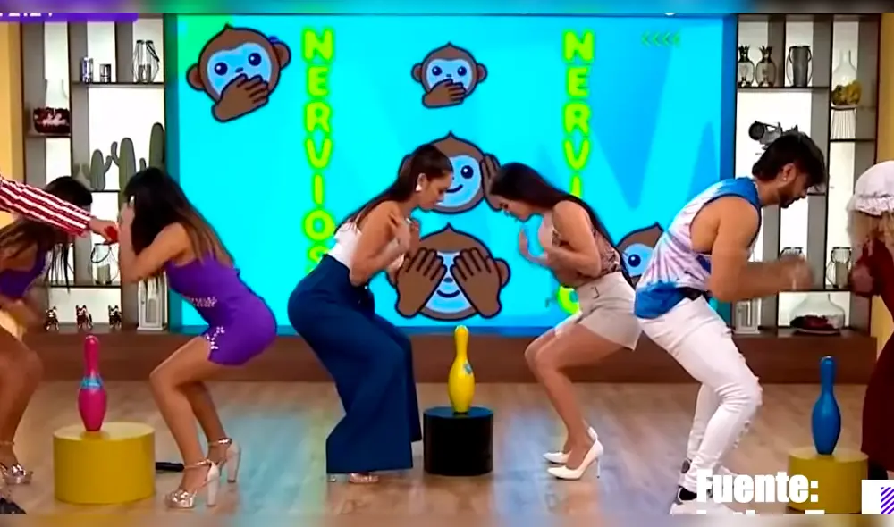 Jazmín Pinedo sufre descuido en programa y muestra de más en vivo [VIDEO]