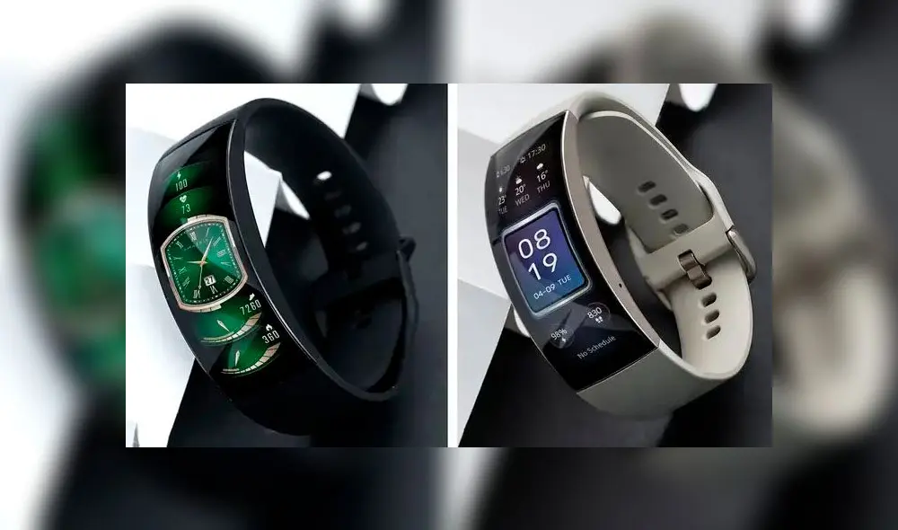 El Amazfit X de Xiaomi cuenta con una pantalla AMOLED curvada de 2,07 pulgadas con resolución HD