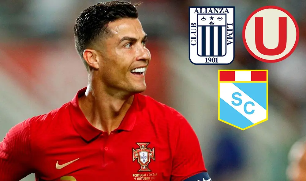 Cristiano Ronaldo estaría en la capacidad de comprar varias veces los equipos que han armado Alianza, Cristal y la 'U' para la temporada 2023. Foto: EFE