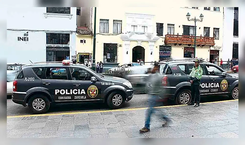 Policías son insuficientes en Cusco