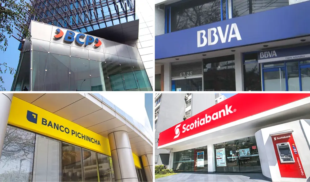 ¿Habrá atención en BCP, BBVA y otros bancos este 26 de diciembre, día no laborable? | Feriados en Perú | Interbank | Banco de la Nación. Foto: composición LR/BCP/BBVA/MásFinanzas/Scotiabank Perú