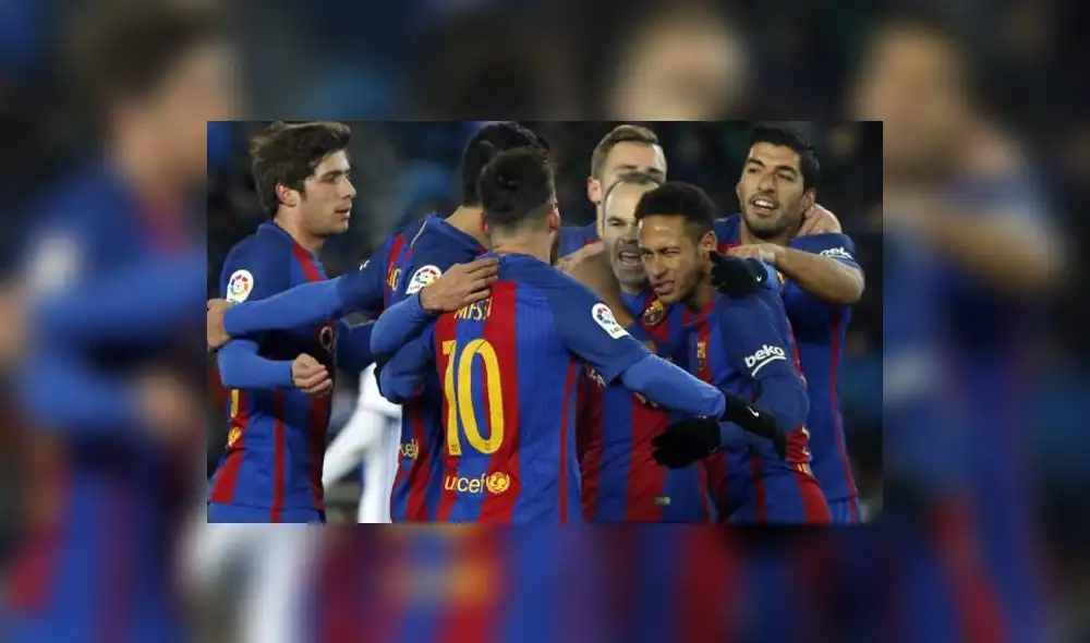 Barcelona ganó 1-0 a la Real Sociedad, con gol de Neymar, y pone un pie en semis de la Copa del Rey | 