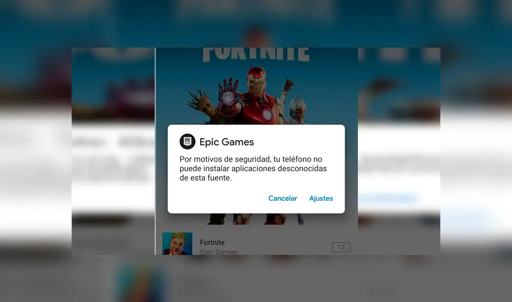 Desliza las imágenes hacia la izquierda para saber cómo instalar Fortnite Temporada 4 en Android. Imágenes: Xataka.