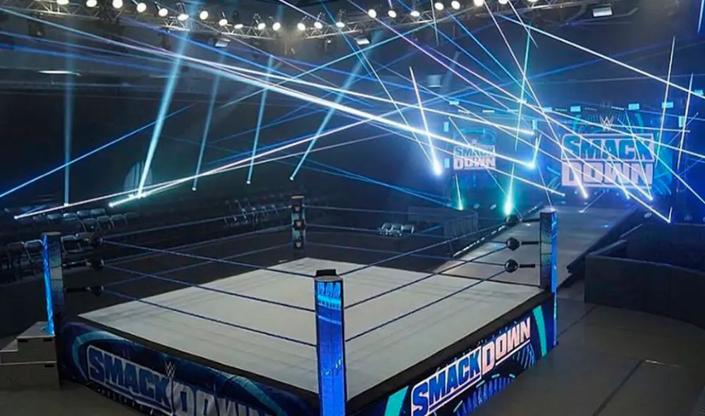 El Performance Center de Orlando, escenario del WWE Smackdown, solo albergó a los luchadores que participaron en el show. Foto: WWE. El Performance Center de Orlando, escenario del WWE Smackdown, solo albergó a los luchadores que participaron en el show. Foto: WWE.