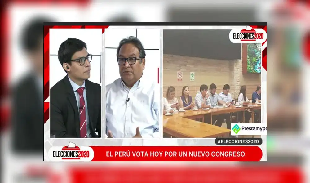 Juan de la Puente, analista político.