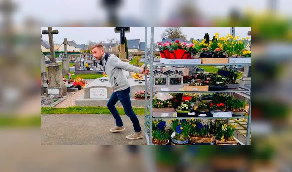 Florista decora cementerios tras el cierre de su local por el coronavirus [FOTOS]