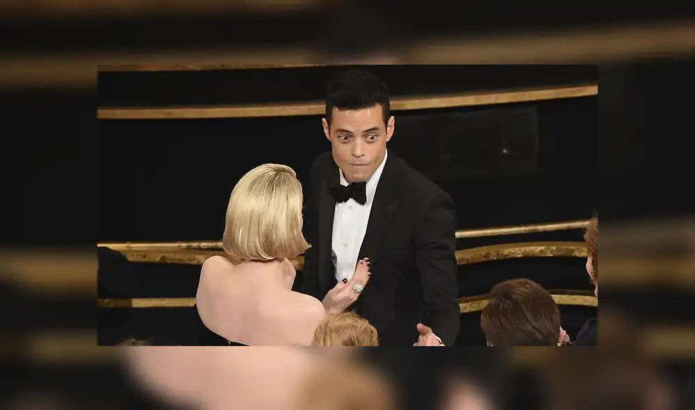 Rami Malek se resbaló tras ganar el Oscar por 'Bohemian Rhapsody' [VIDEO]