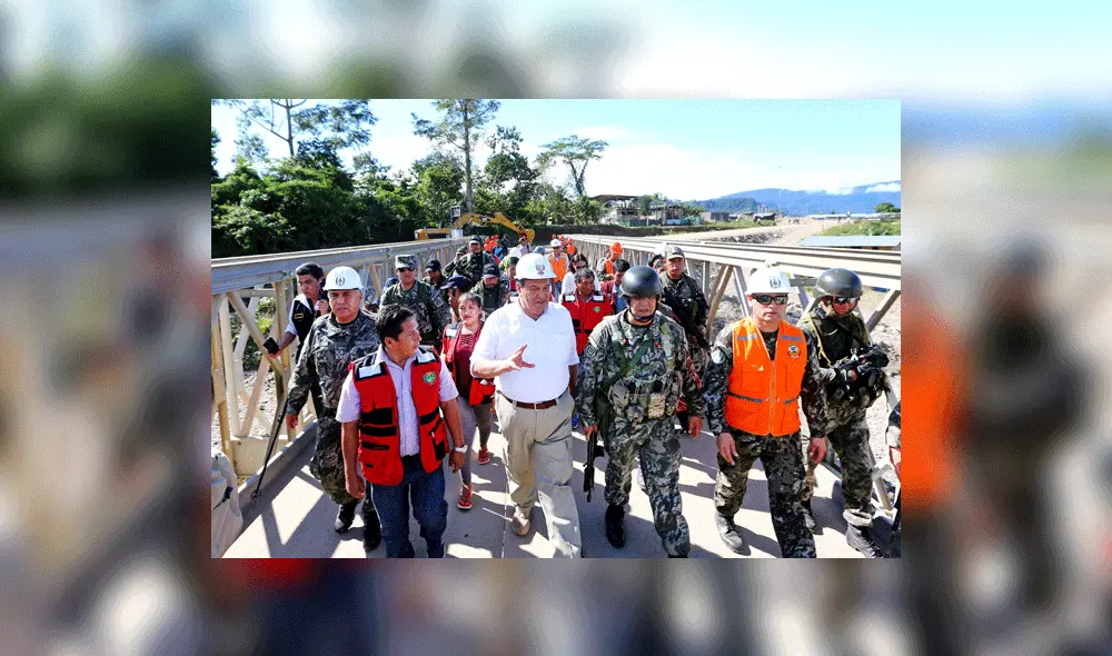 Instalan 26 puentes modulares en el VRAEM para impulsar el desarrollo y la pacificación Instalan 26 puentes modulares en el VRAEM para impulsar el desarrollo y la pacificación