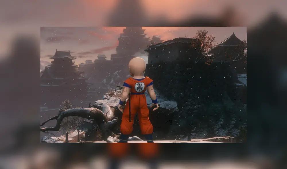 Mod de Sekiro Shadows Die Twice convierte a Krillin en el protagonista.
