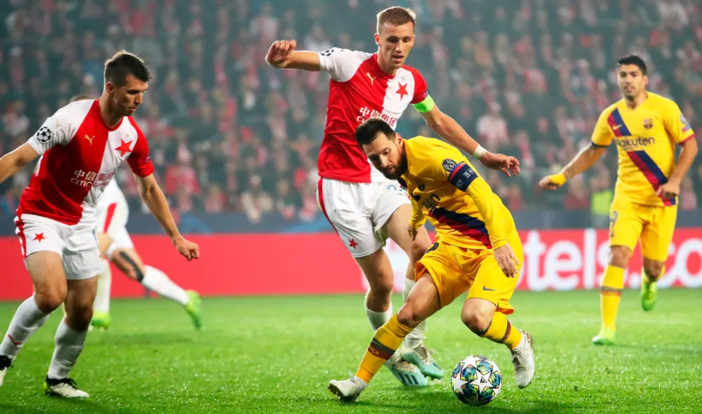 Barcelona vs. Slavia Praga Barcelona vs. Slavia Praga