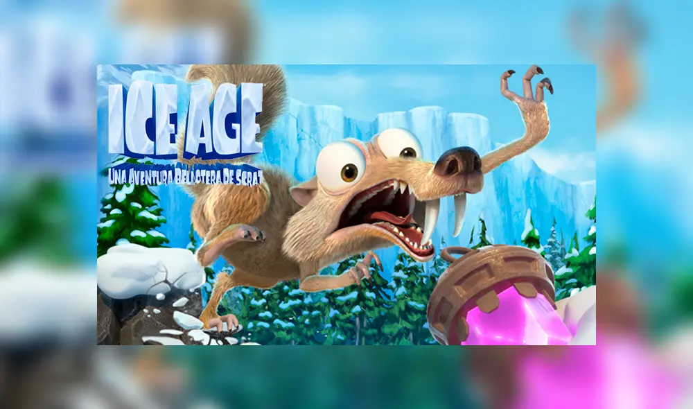 Llegó tu momento de crear continentes. La Era de Hielo: Una Aventura Bellotera de Scrat es el nuevo videojuego de la película que tendrá como protagonista a la divertida ardilla.