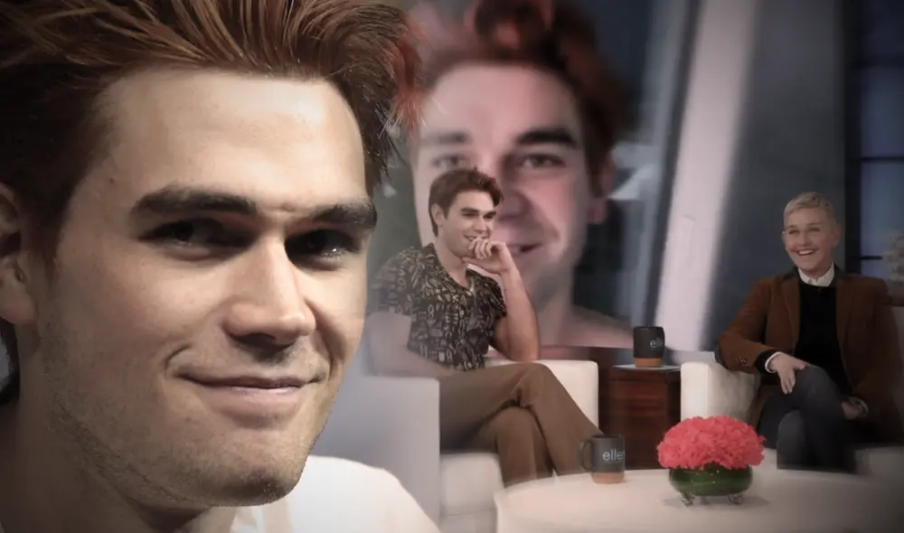 KJ Apa sorprendió a Ellen DeGeneres con peculiar saludo de cumpleaños. Foto: Composición KJ Apa sorprendió a Ellen DeGeneres con peculiar saludo de cumpleaños. Foto: Composición