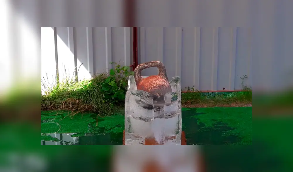 Desliza para ver los momentos más importantes del insólito experimento compartido en YouTube.