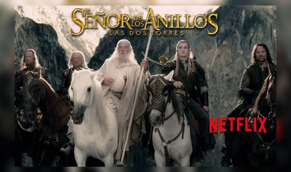 Netflix estrenó el Señor de los Anillos: las dos torres, completando la trilogía cinematográfica.
