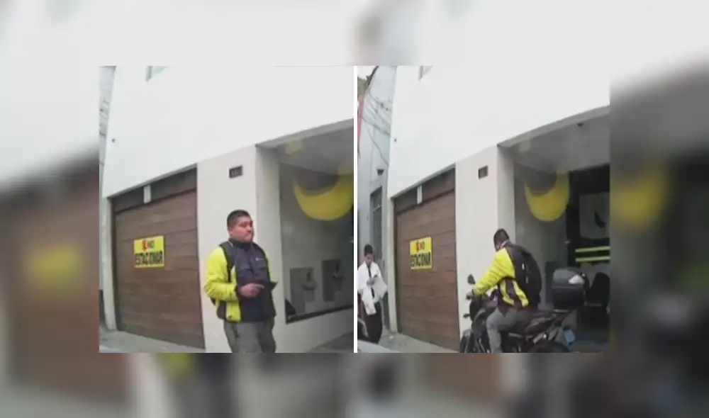 Lince: sujeto robó moto y fue grabado por cámaras de seguridad [VIDEO]