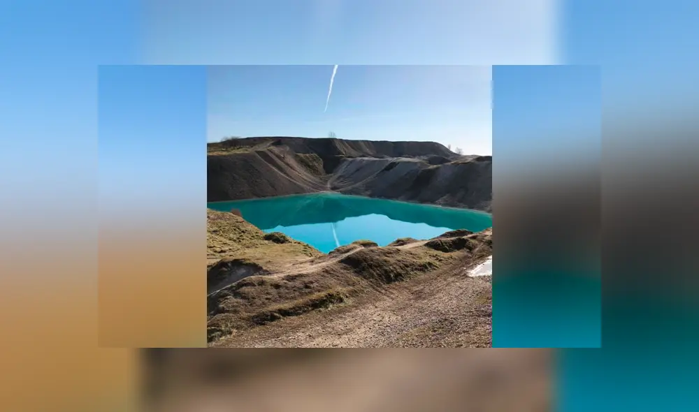 Policía de Inglaterra tiñe de negro laguna para que las personas se queden en casa [FOTOS] 