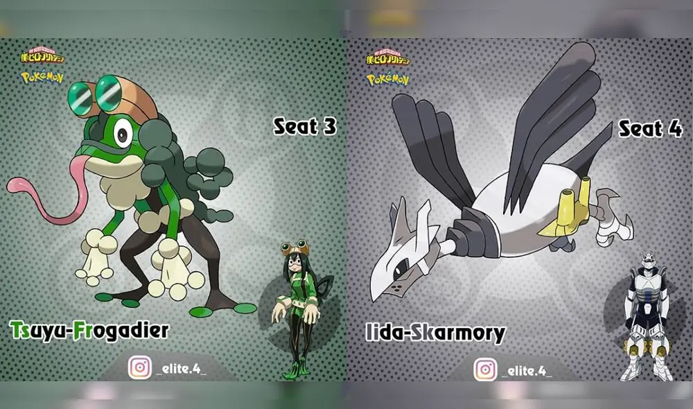My Hero Academia: Artistas fusionan a personajes con Pokémon de nueva generación [FOTOS]