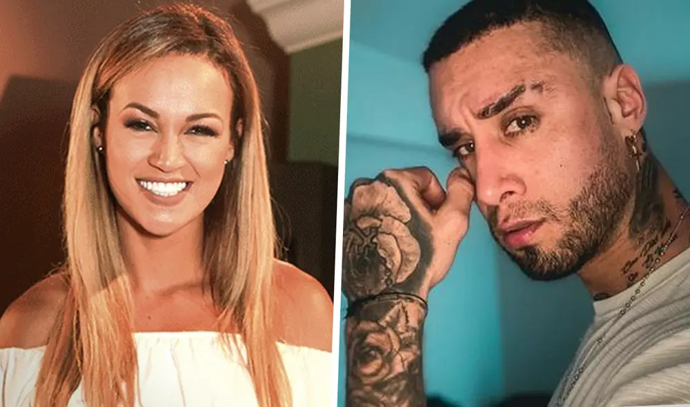 Angie Arizaga destacó la actuación de Jota Benz en su show. Foto: composición