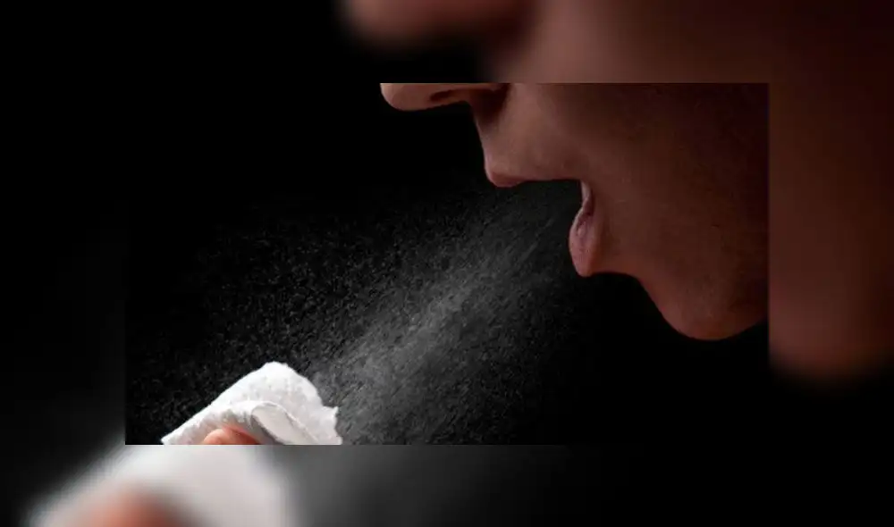 Coronavirus: video muestra cómo se extiende el aire al toser sin protección