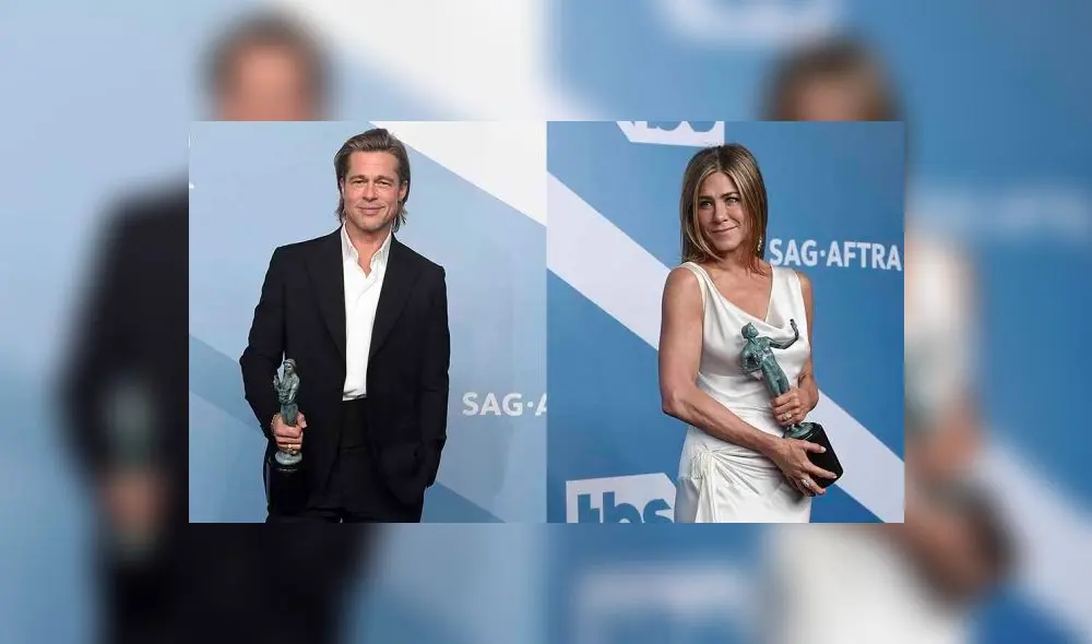 Brad Pitt y Jennifer Aniston SAG AWARDS