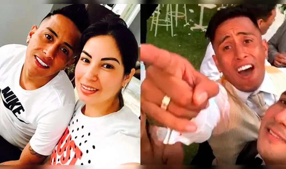 Christian Cueva y Pamela López