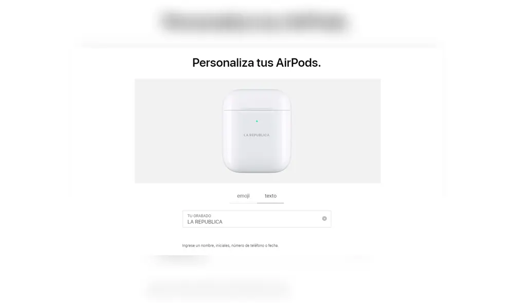 Ahora podrás personalizar la funda de los AirPods con diferentes emojis.