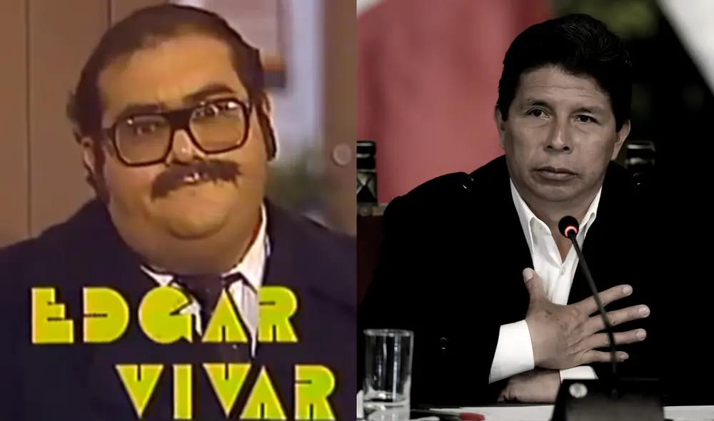 Usuarios bromean con Edgar Vivar sobre detención de Pedro Castillo. Foto: composición LR/Wiki/GLR