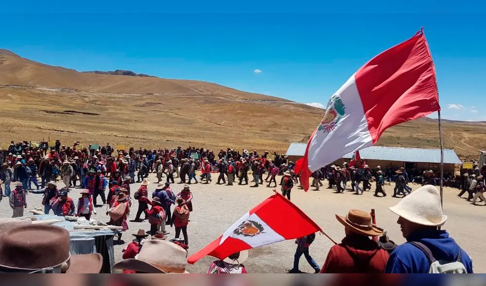 Desencuentro entre comuneros de Chumbivilcas y PCM por conflicto de Las Bambas