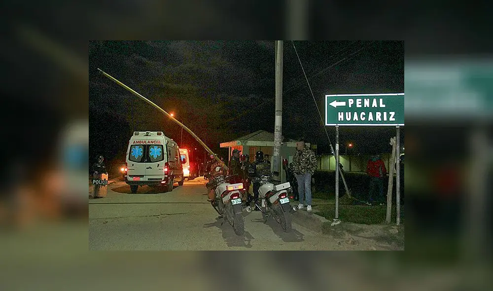 Amotinamiento de presos en penal de Huacariz deja cuatro heridos de bala Amotinamiento de presos en penal de Huacariz deja cuatro heridos de bala