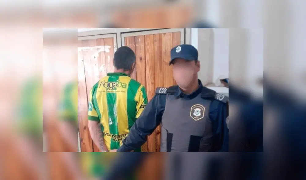 Alfredo Padilla, detenido por prender fuego a su pareja.