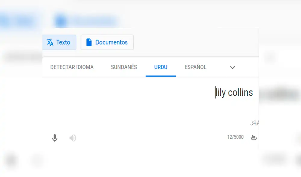 Google Translate: esto es lo que muestra el traductor al escribir  Lily Collins [FOTOS]