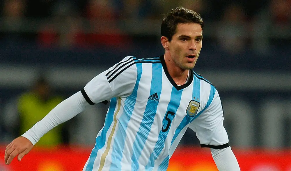 Con la selección argentina, Gago fue subcampeón en el Mundial Brasil 2014 y las ediciones 2007 y 2015 de la Copa América. Foto: AFP Con la selección argentina, Gago fue subcampeón en el Mundial Brasil 2014 y las ediciones 2007 y 2015 de la Copa América. Foto: AFP