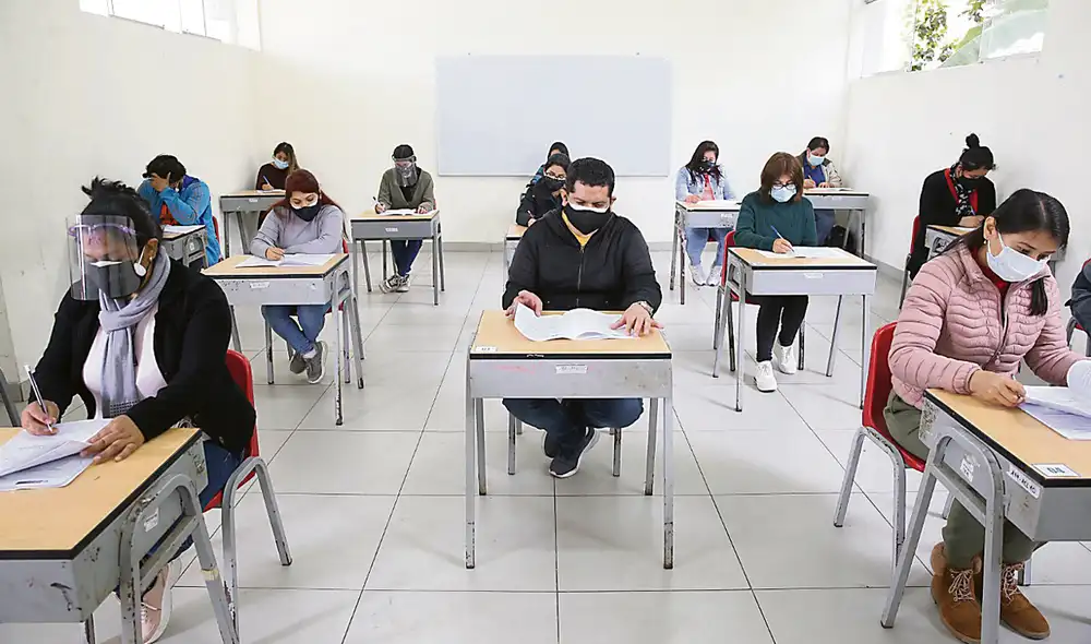 Concurso nacional. Se espera que no haya nuevas filtraciones de la prueba como en el 2021. Foto: difusión