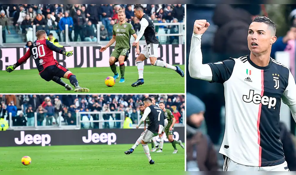 Cristiano Ronaldo marca su primer hat-trick con la Juventus en 2020 [VIDEO]