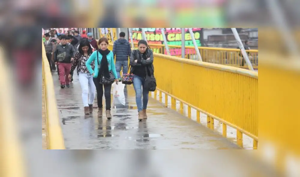 El inicio del invierno también se caracteriza por constantes lloviznas. (Foto: Referencial)