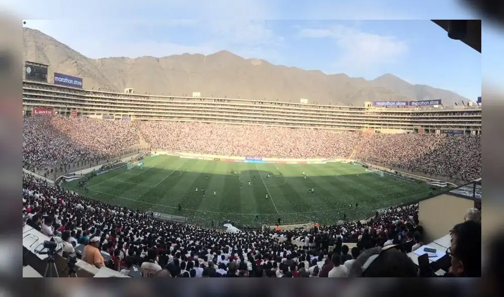 El recinto de Ate tiene capacidad para más de 80 mil espectadores. Foto: Difusión. El recinto de Ate tiene capacidad para más de 80 mil espectadores. Foto: Difusión.