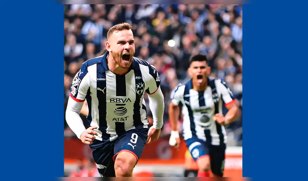 Monterrey vs América: delantero holandés Vincent Janssen podría perderse la final. Foto: Twitter Rayados.