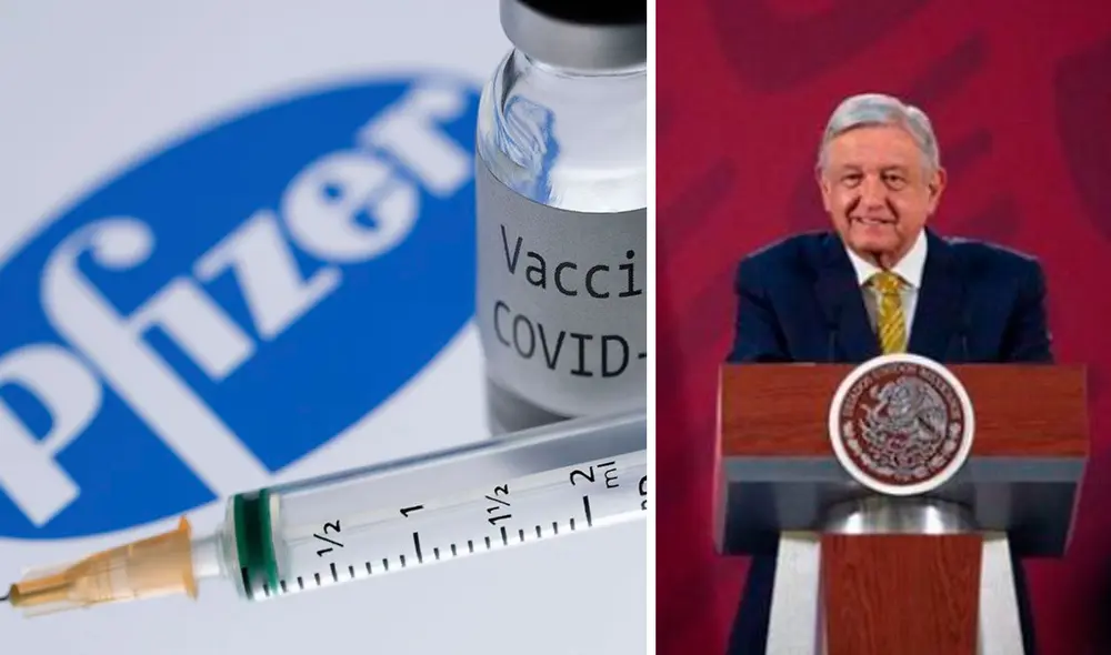 Andrés Manuel López Obrador podría ser uno de los primeros en ser vacunados, ya que padece hipertensión y también tiene más de 60 años. Foto: Composición LR / AFP Andrés Manuel López Obrador podría ser uno de los primeros en ser vacunados, ya que padece hipertensión y también tiene más de 60 años. Foto: Composición LR / AFP