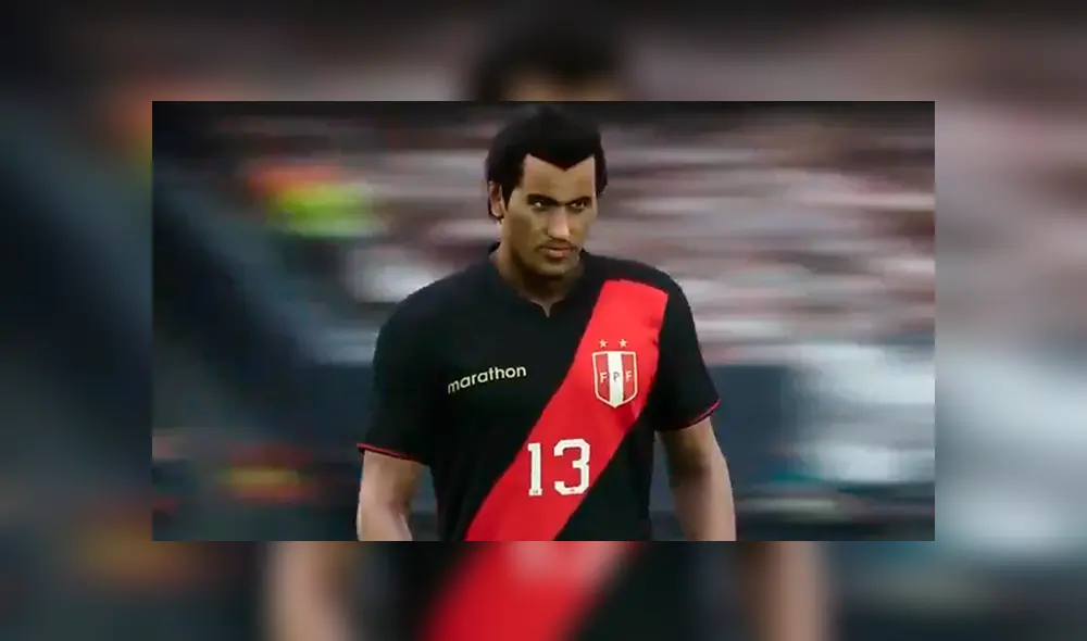 Renato Tapia en PES 2021. Foto: YouTube.