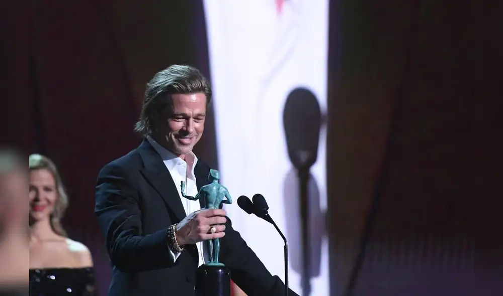 Brad Pitt en los SAG Awards 2020