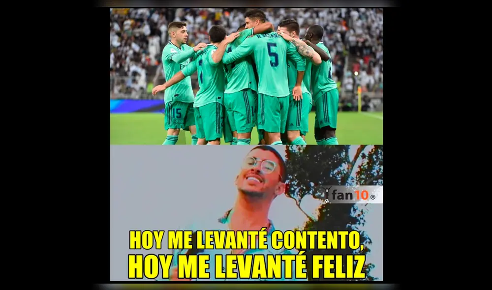 Real Madrid vs Atlético Madrid: memes previo a la final e la Supercopa de España. Foto: Facebook.
