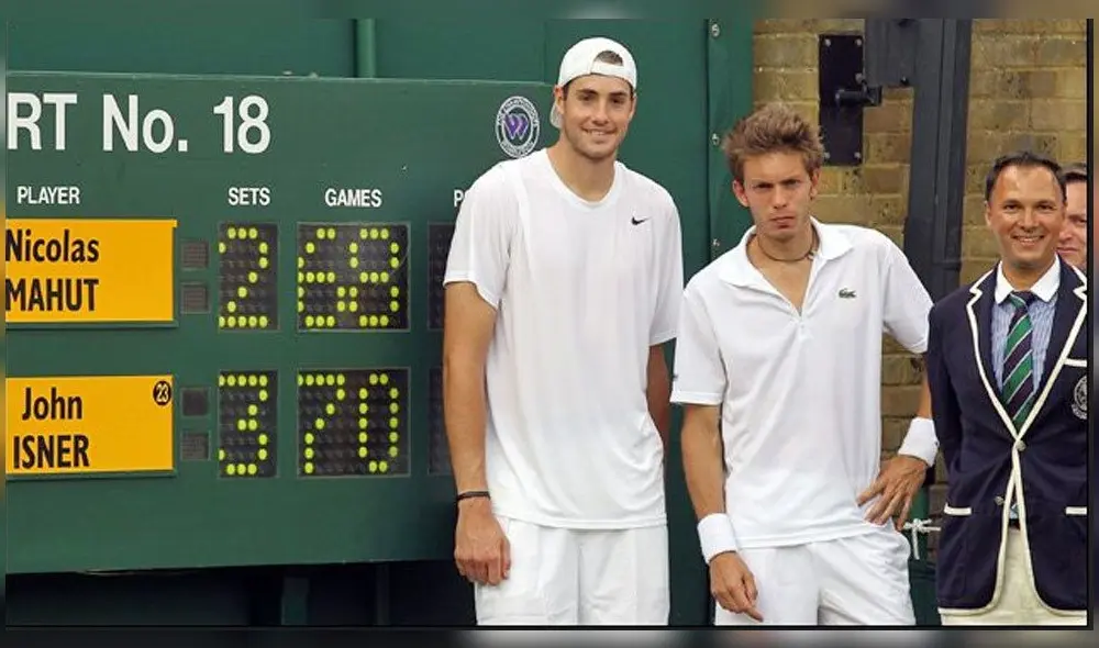 Isner vs. Mahut: se cumplen 10 años del partido más largo de la historia.