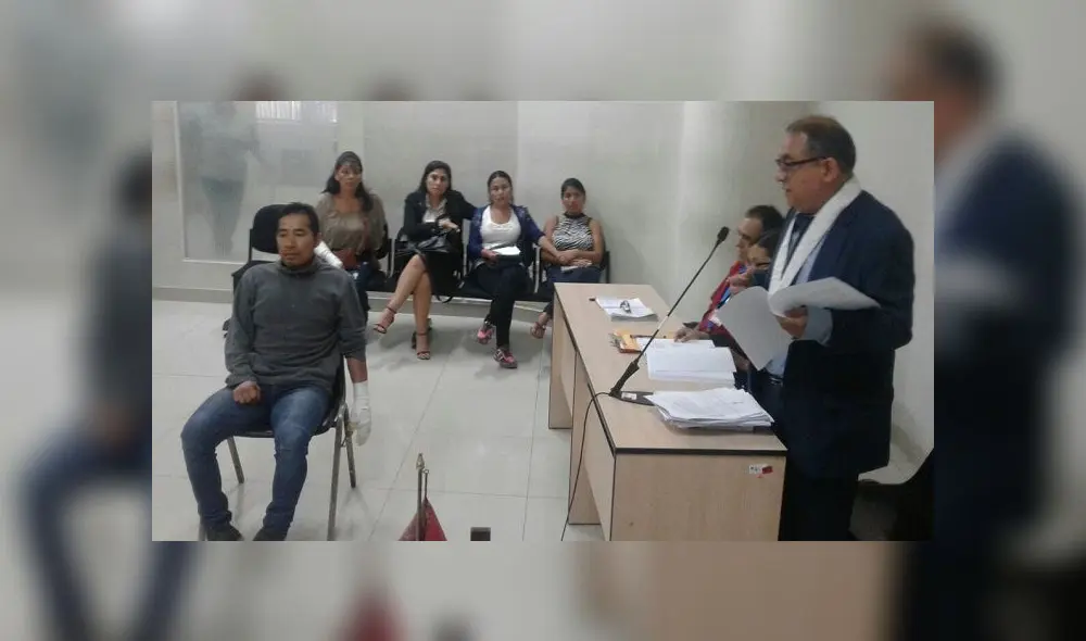 Carlos Hualpa lloró durante audiencia y pidió perdón a la familia de Eyvi Ágreda [VIDEO] 