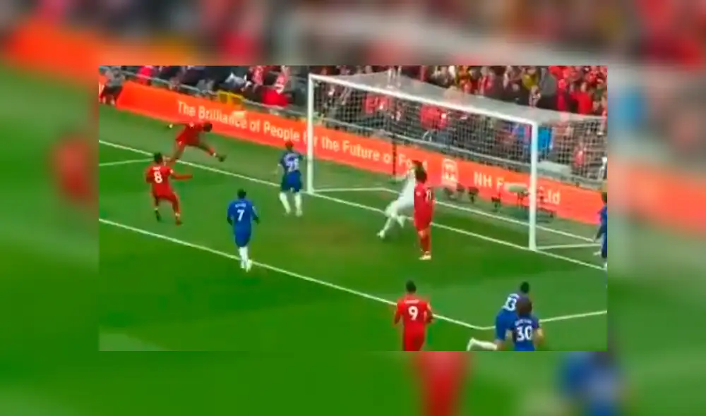 Liverpool vs Chelsea: soberbio cabezazo de Sadio Mané para el 1-0 en Anfield [VIDEO] 