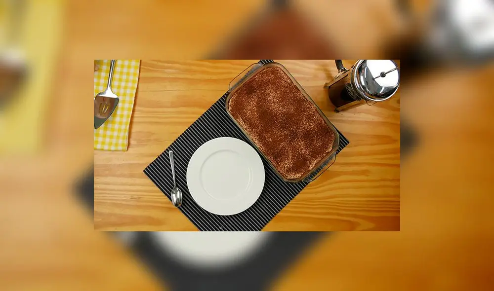 Aprende a preparar Tiramisu de café [Receta y Vídeo]
