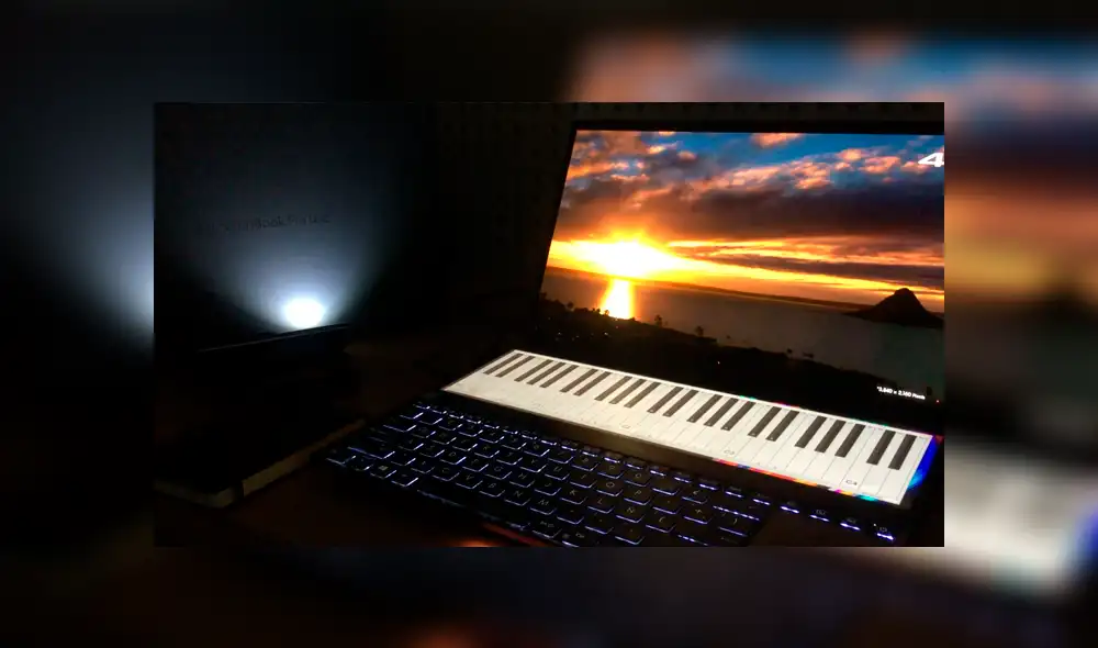 La Zenbook Pro Duo casi siempre se ve bien.