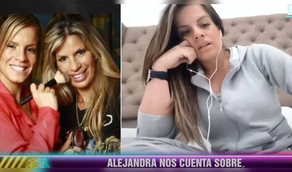 Alejandra Baigorria y su mamá Alejandra Baigorria y su mamá